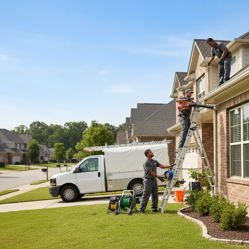 Home Gutter Service in Davilla, TX near me